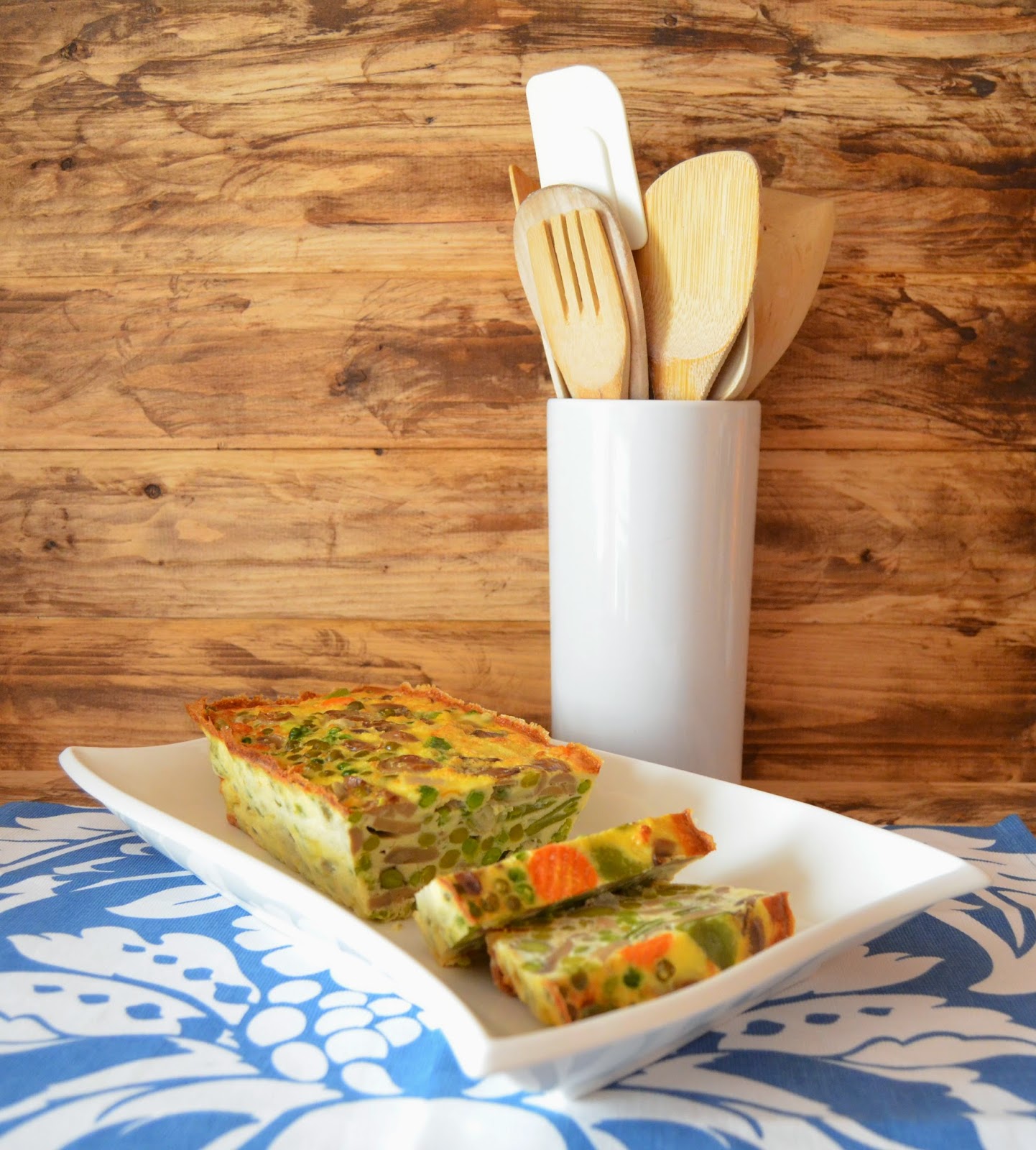 Pastel De Verduras Y Queso
