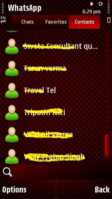 WhatsApp Messenger 2.2.3 Nokia 5230 Java App