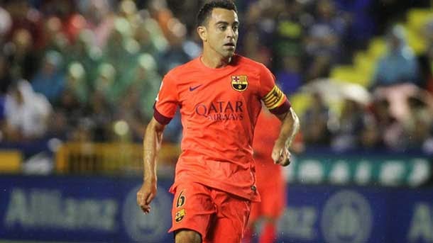 La entrada de Xavi fue un bálsamo para el Barça La entrada de Xavi fue un bálsamo para el Barça