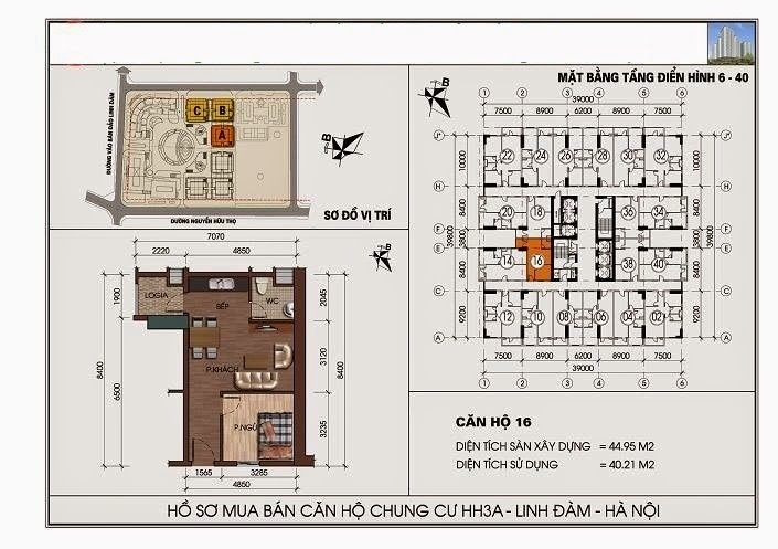 Sơ đồ thiết kế tòa chung cư HH3 Linh Đàm bản chuẩn Sơ đồ thiết kế tòa chung cư HH3 Linh Đàm bản chuẩn