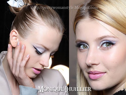 Monique Lhuillier бял маникюр