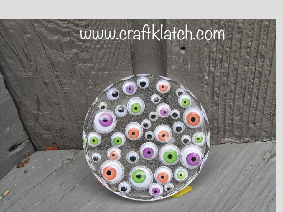 Craft Klatch ® Googly Eyes Coaster Another Coaster Friday