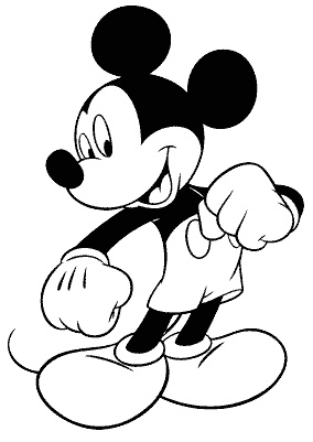 Dibujos animados para colorear: Mickey Mouse para colorear Dibujos animados para colorear: Mickey Mouse para colorear
