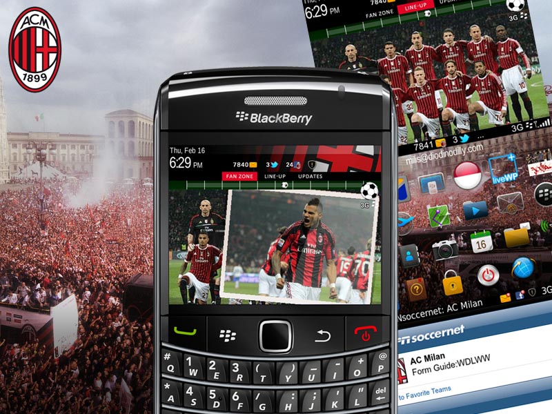 AC Milan Theme Add-ons for Thunderbird