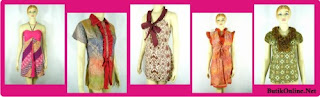 Batik, Blouse Wanita Batik, Baju Kerja Batik, Busana Santai Batik