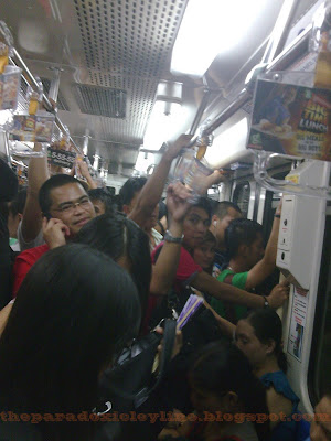 MRT is crowded