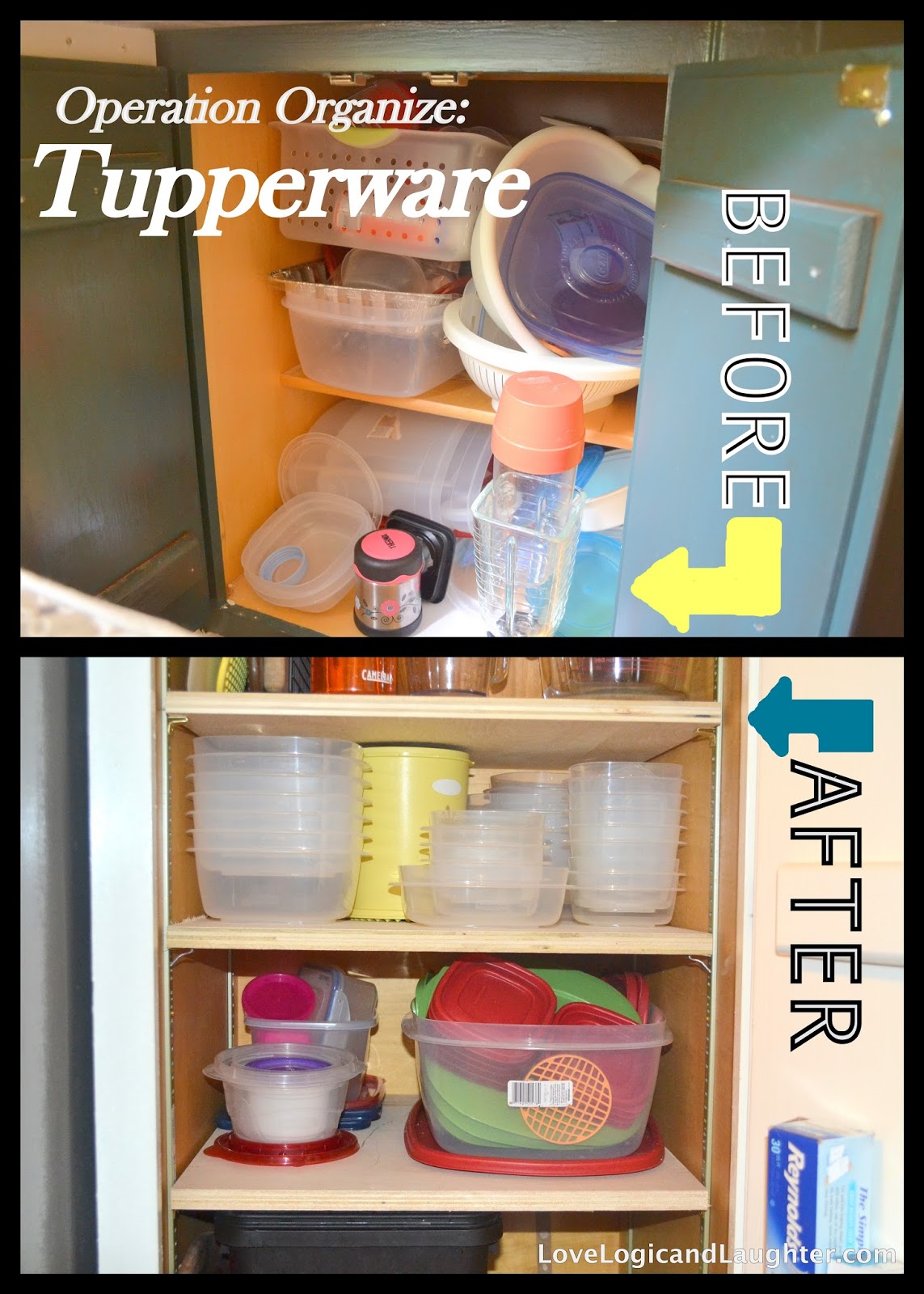 Organizing Tupperware: How To Organize Tupperware