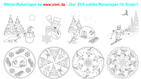 News Blog Zur Website Lydia Albersmann De Ausmalbilder Winter