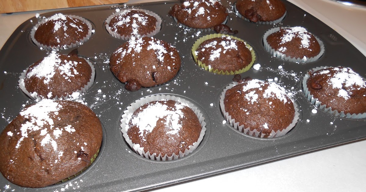 Heat's Kitchen Chocolate Chocolate Chip Muffins