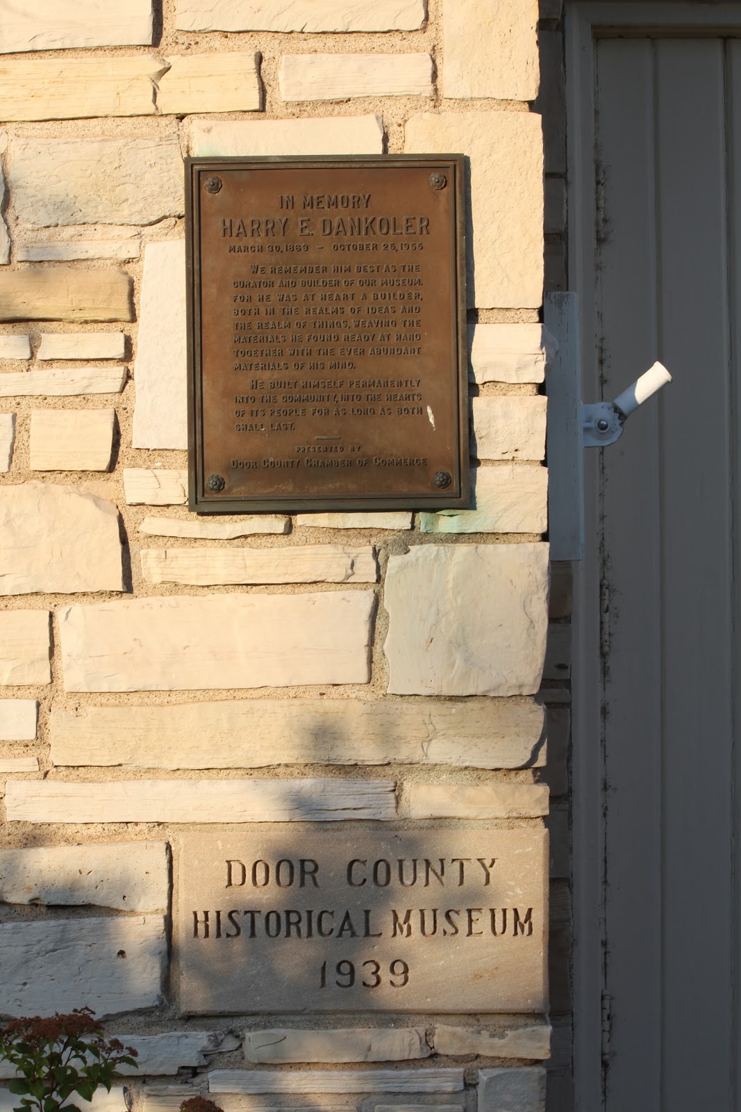 Wisconsin Historical Markers In Memory Of Harry E Dankoler