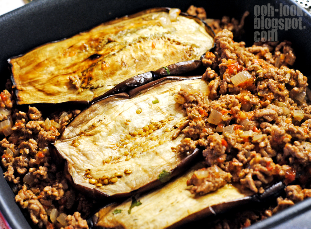 Ooh, Look... Notabake with ricotta eggplant beef