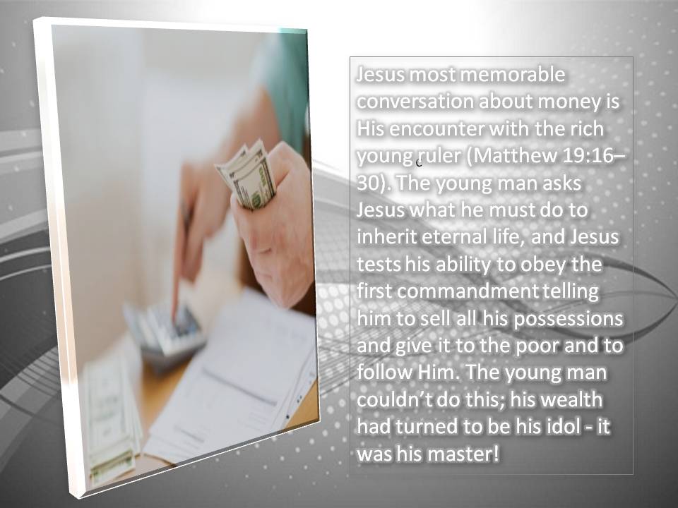 Essay about the love of money is the root of all evil