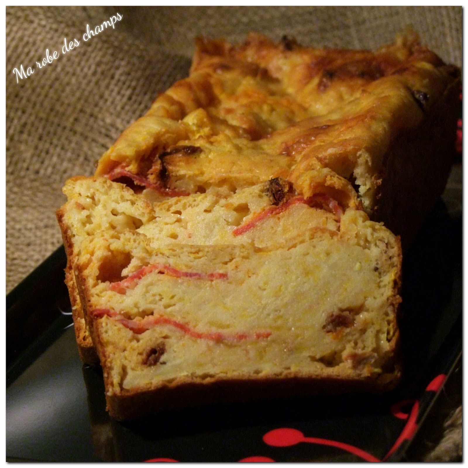 Ma Robe Des Champs Cake Sale Courgettes Raclette Et Chorizo