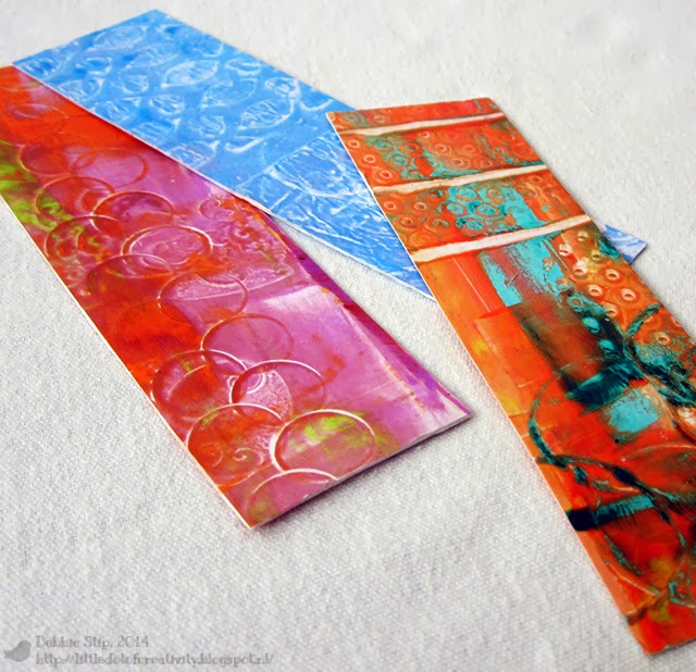 Little Dot of Creativity Mixed Media Bookmarks