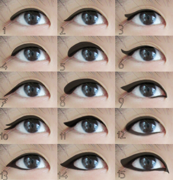 15 Simple Eyeliners Inspiration ms.rhea's