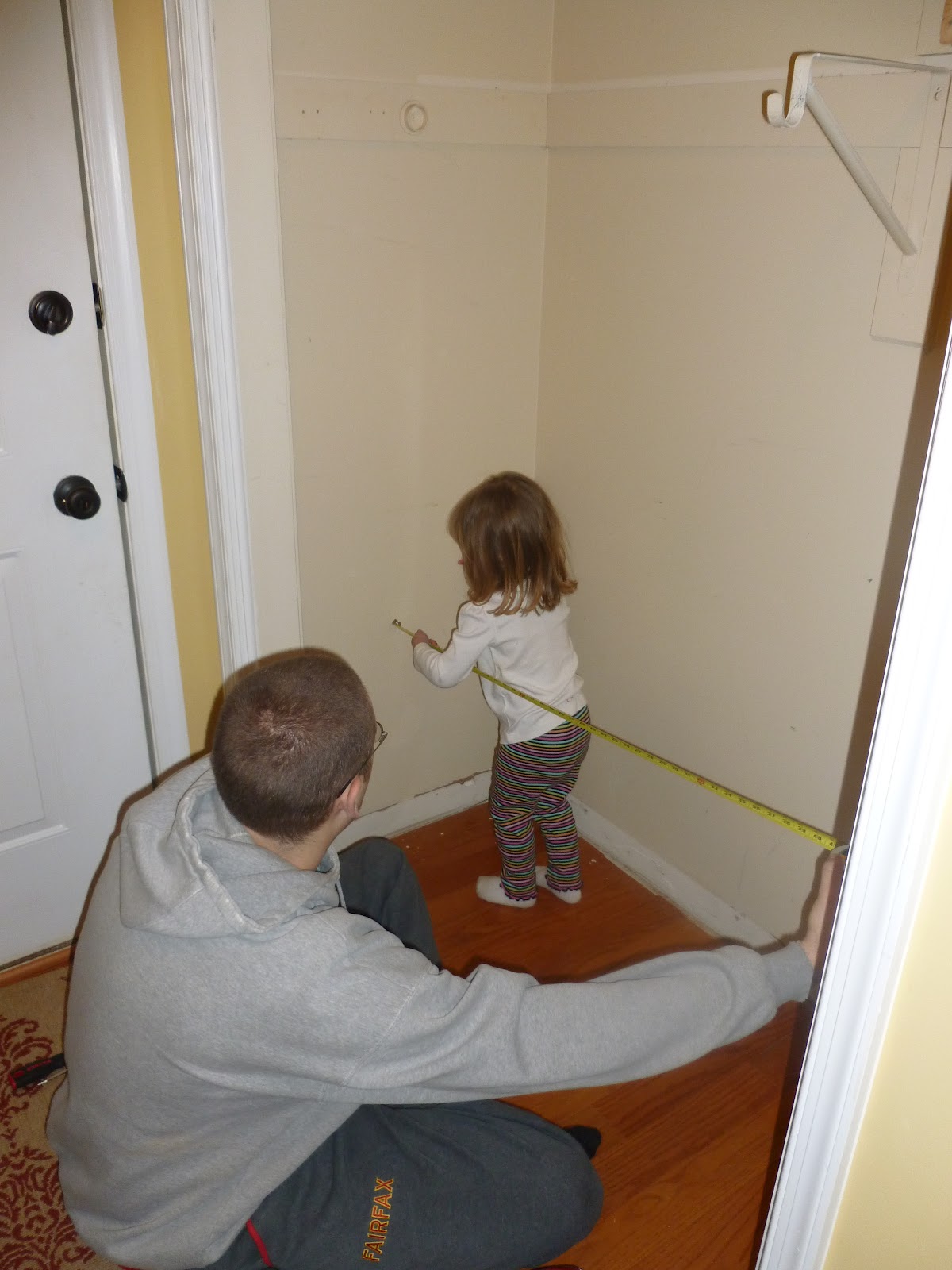 Our Pinteresting Family A Mudroom in a Closet
