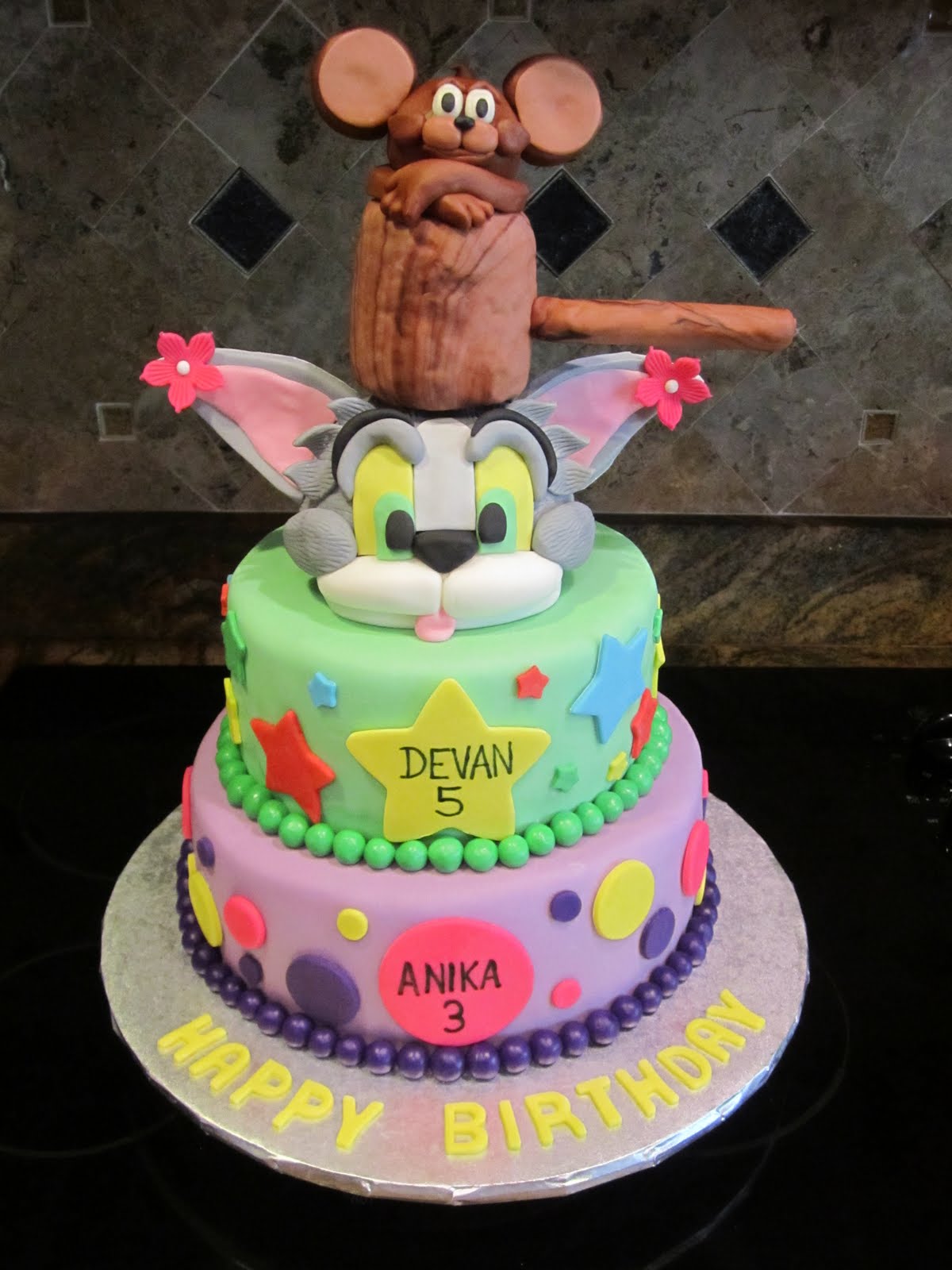 Sweet Melissa's Tom and Jerry Cake