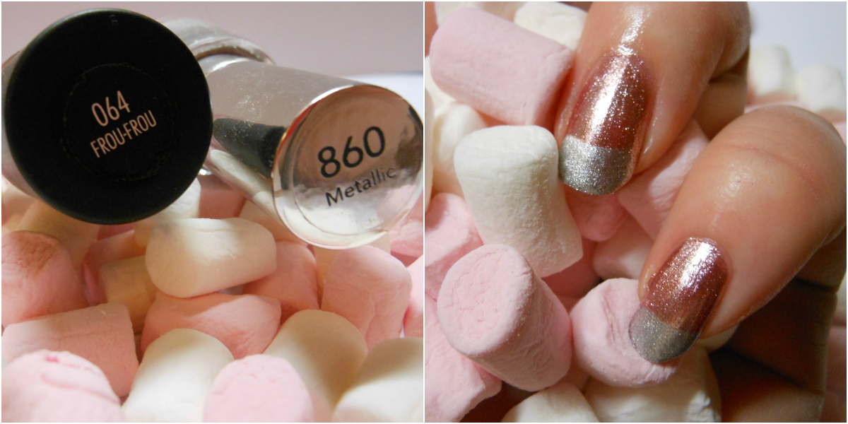 CherrySue, Doin' the Do Metallic Marshmallow Nails Fun Twist on the Classic French