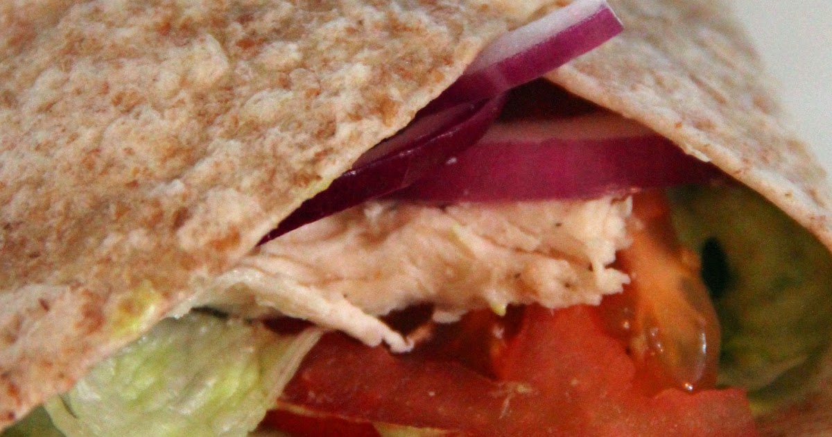 Jo and Sue Indian Spice Shredded Chicken Wrap With Avocado Curry Sauce