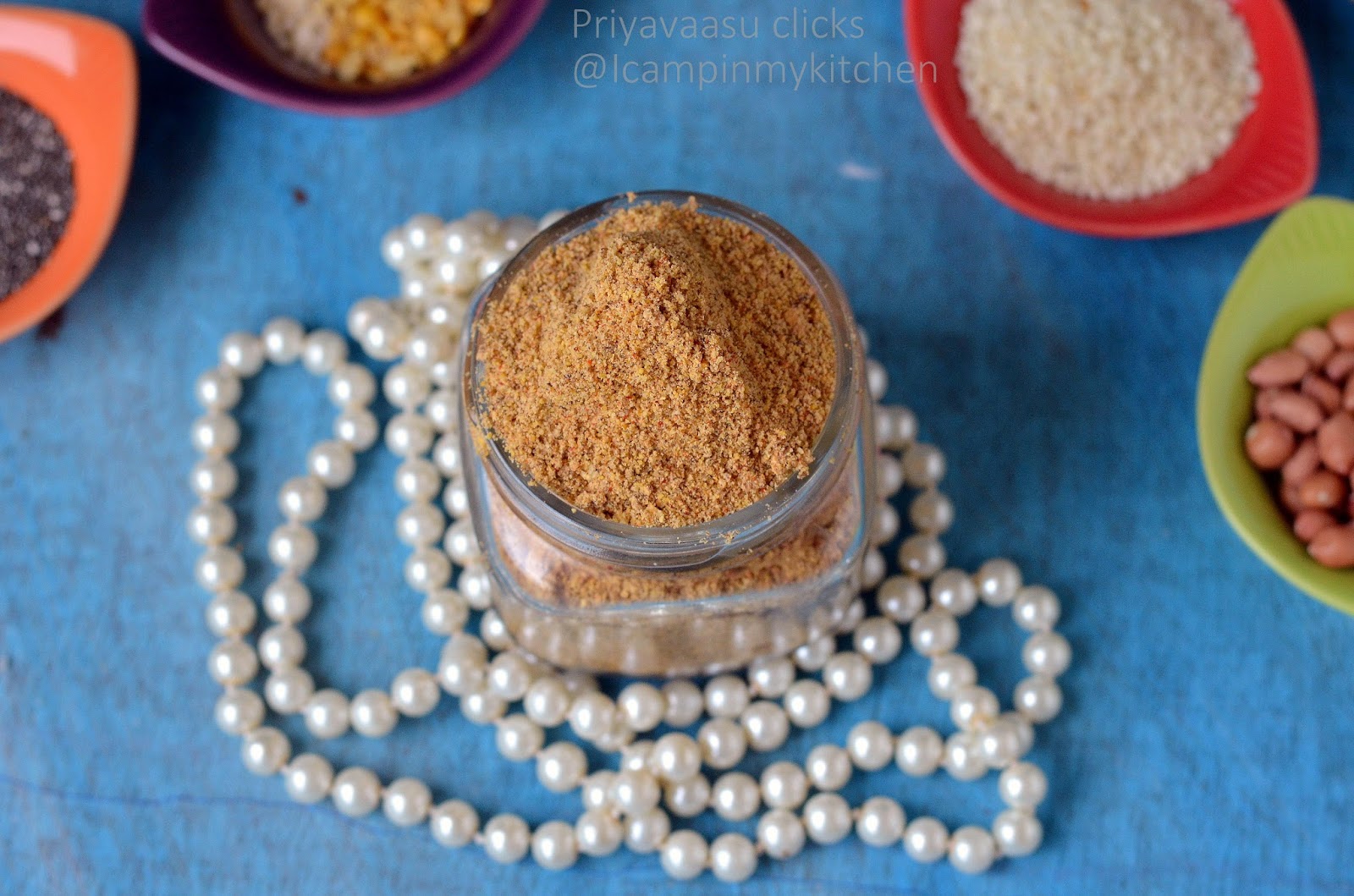 Mixed Lentils and Chia Seeds Powder Rice Mix Powder I Camp in my