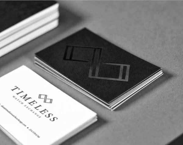 luxury business card