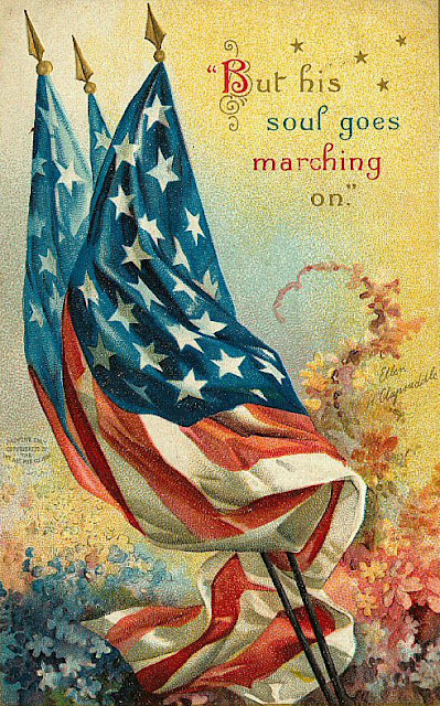 Crafty in Crosby: Vintage Memorial Day Postcards