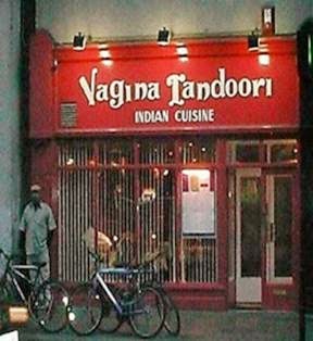 vagina tandoori funny restaurant name indian cuisine rude name fail