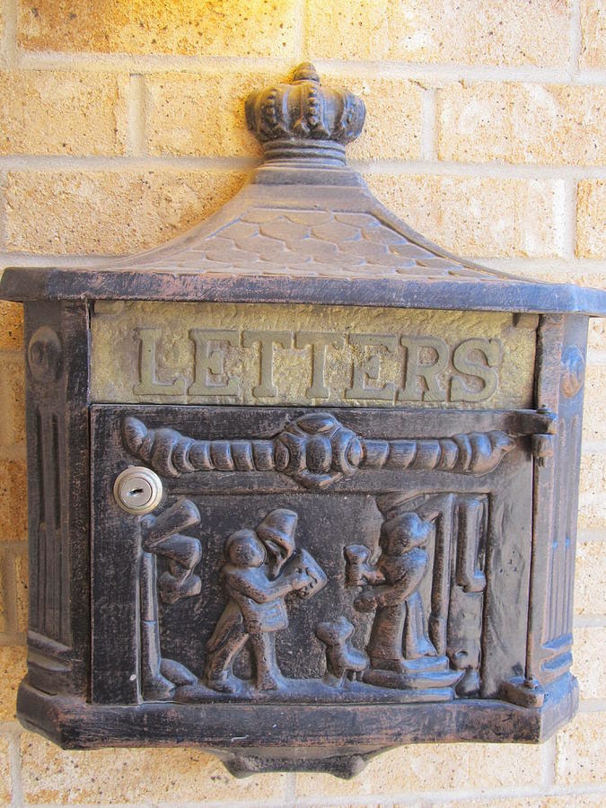 The Breathtaking Antique Vintage Mailbox photo