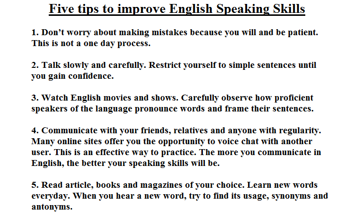 How to speak english fluently in 1 week pdf