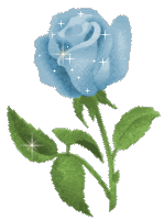 Hình động đẹp - Hoa hồng xanh 12