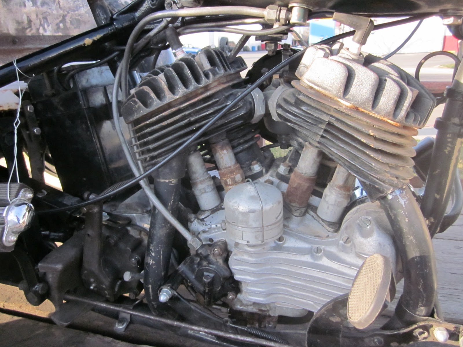 OldMotoDude 1955 Harley Davidson Service Car for sale 7,500 at the