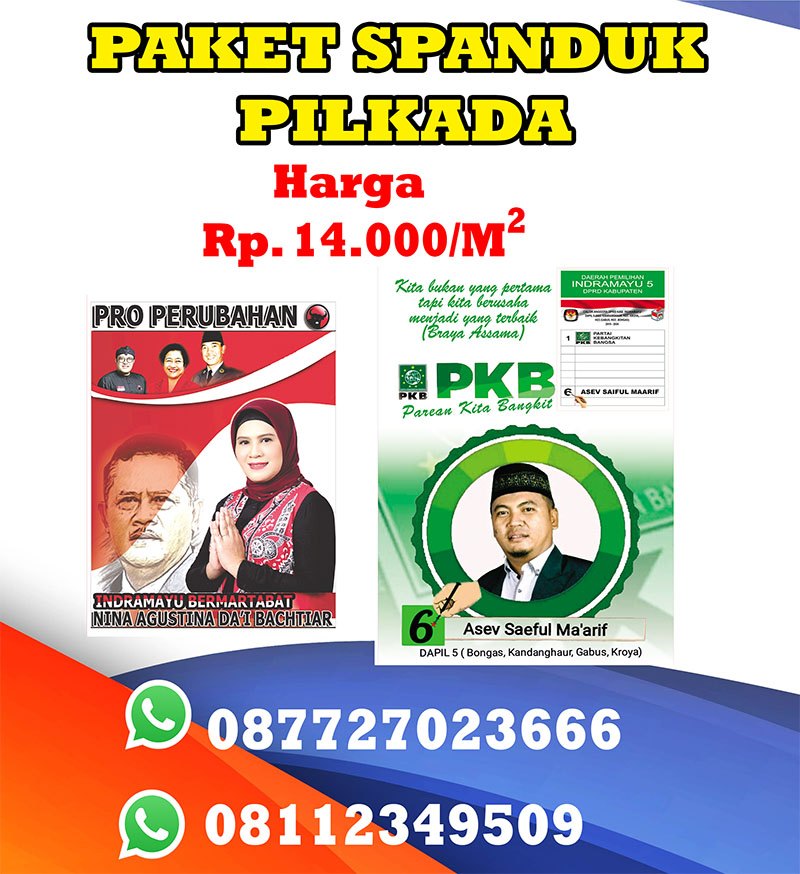 Paket Cetak Spanduk PILKADA