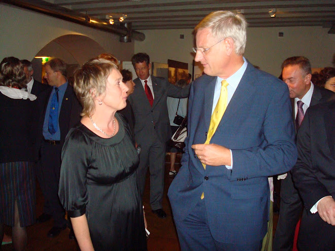 Lucie och Carl Bildt, 2008