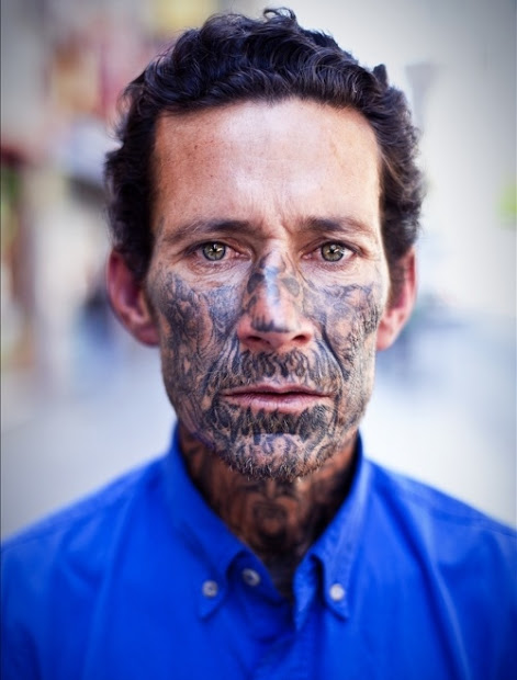 face tattoos popular tattoo design
