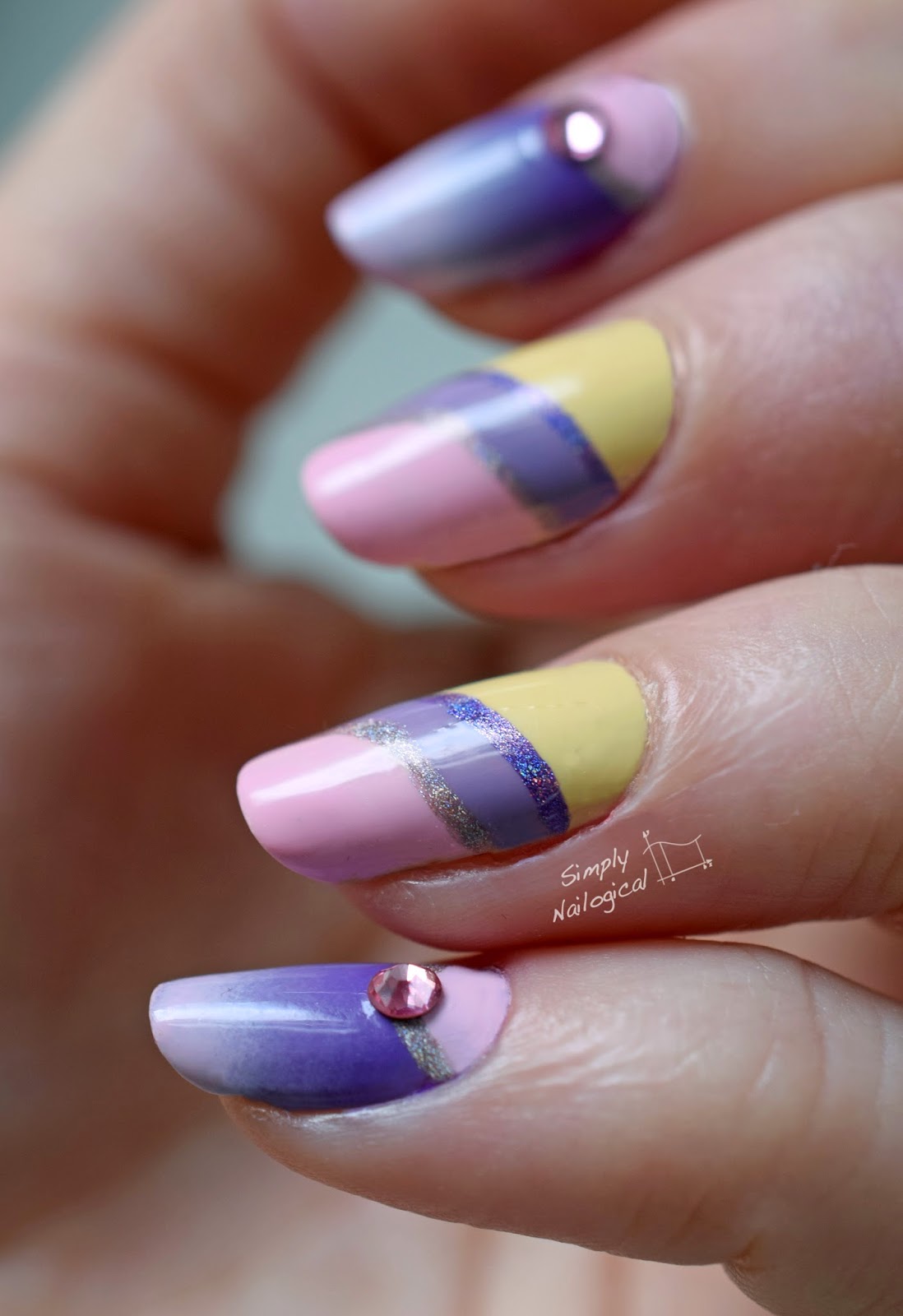 Simply Nailogical Lady Speed Stick NutraSkin and nails to match