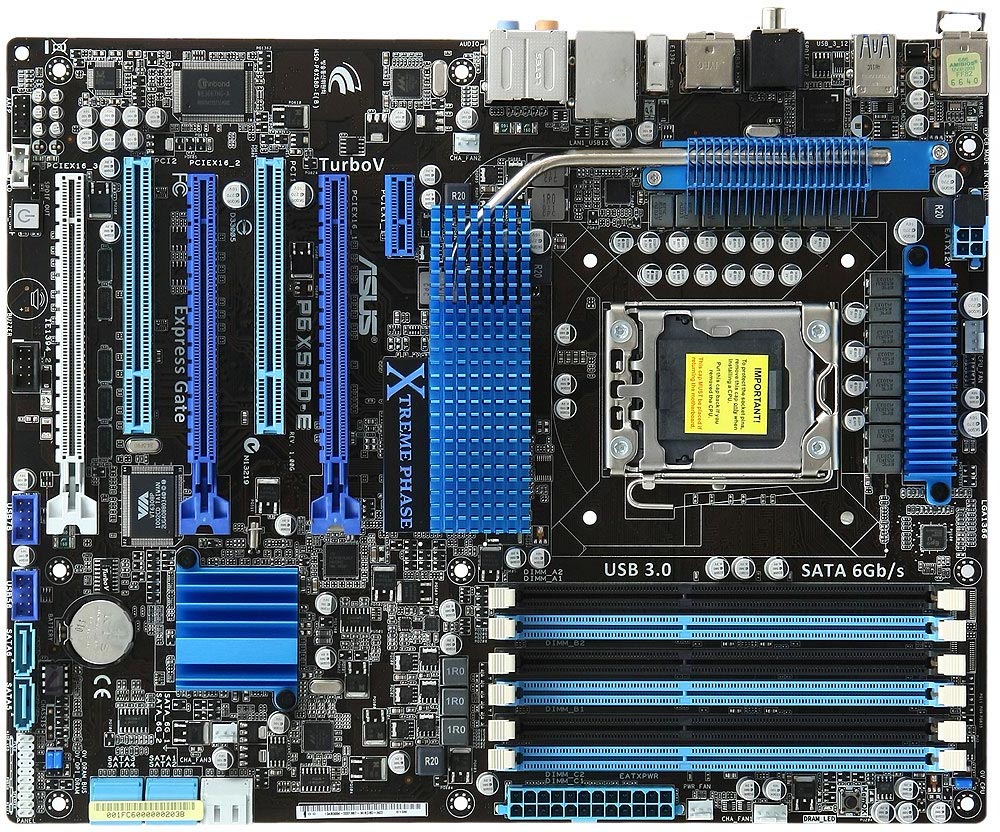 Motherboard: Motherboard ASUS P6X58D-E