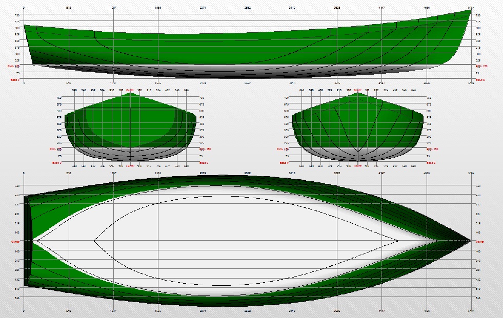 Ross Lillistone Wooden Boats What a difference a line can make...