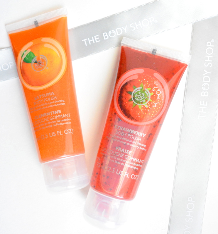 The Body Shop Strawberry & Satsuma Body Polish Beauty of a Lemon