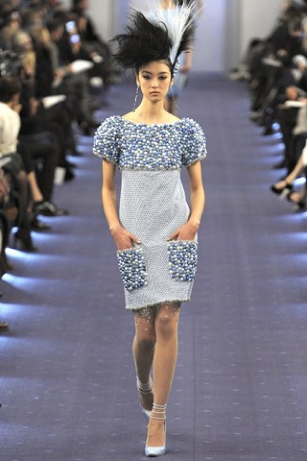 chanel couture dress