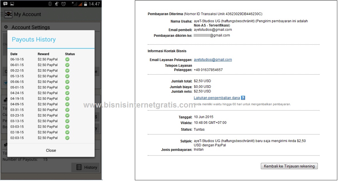 Program Penghasil Uang Gratis