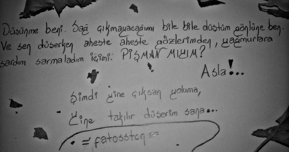 KIRMIZI MÜREKKEP&hellip; Nasıl Olduğumu Sormadığın Zamanlar Daha İyiyim.