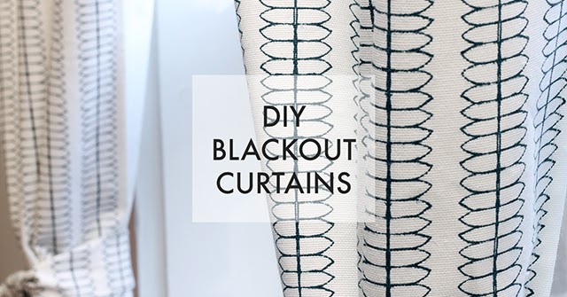 We Can Make Anything Diy Blackout Curtains