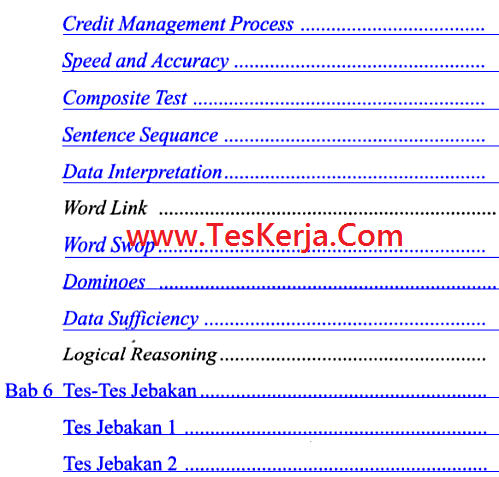 Tes Psikometri Online Offline Job Fair Lowongan Kerja