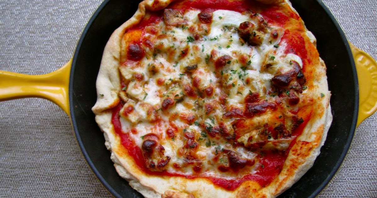 Stephanie Cooks Cast Iron Pizza