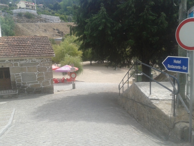 Entrada Praia Fluvial de Sangemil