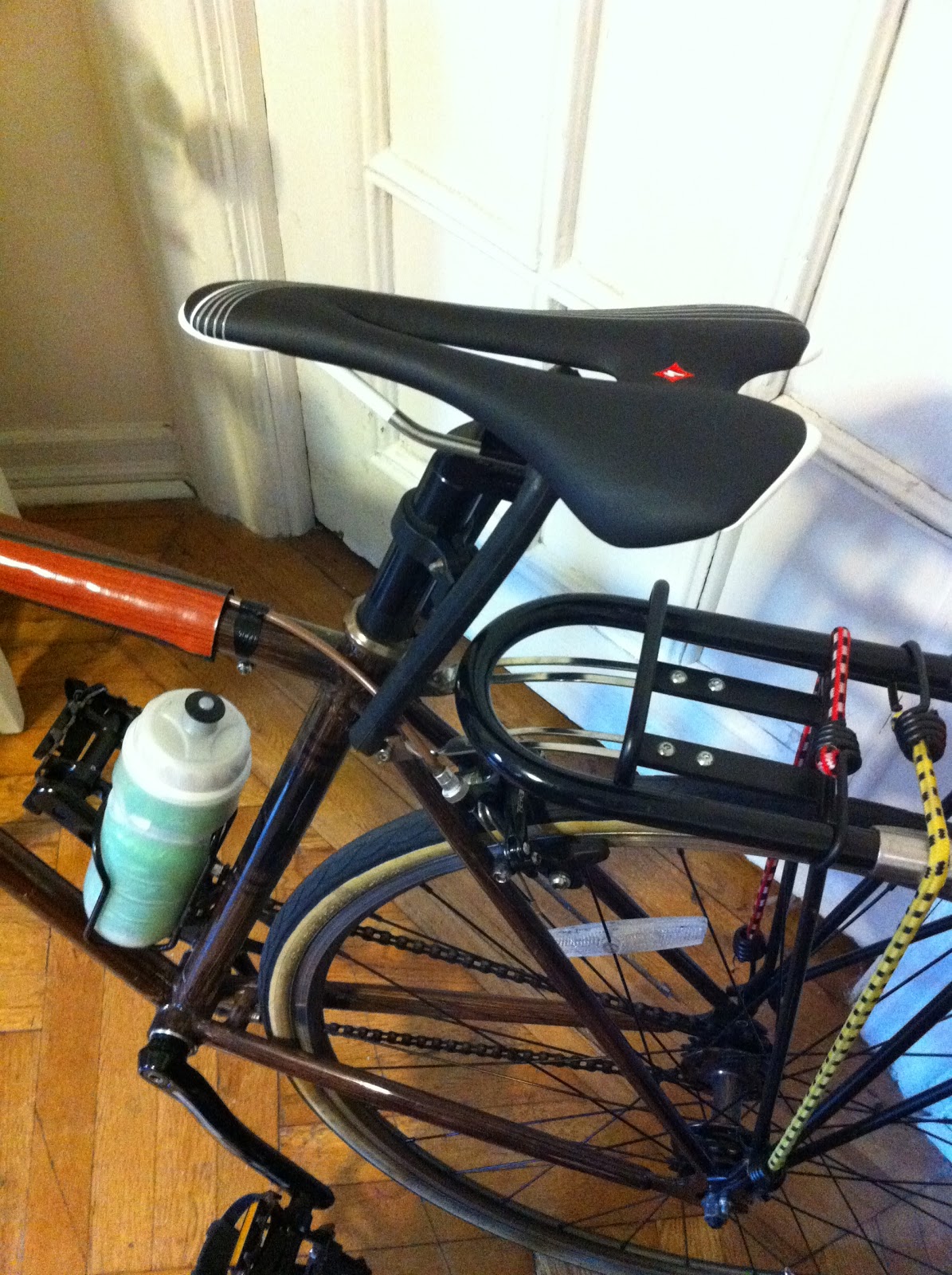 Outside City Girl Saddle in women's cycling