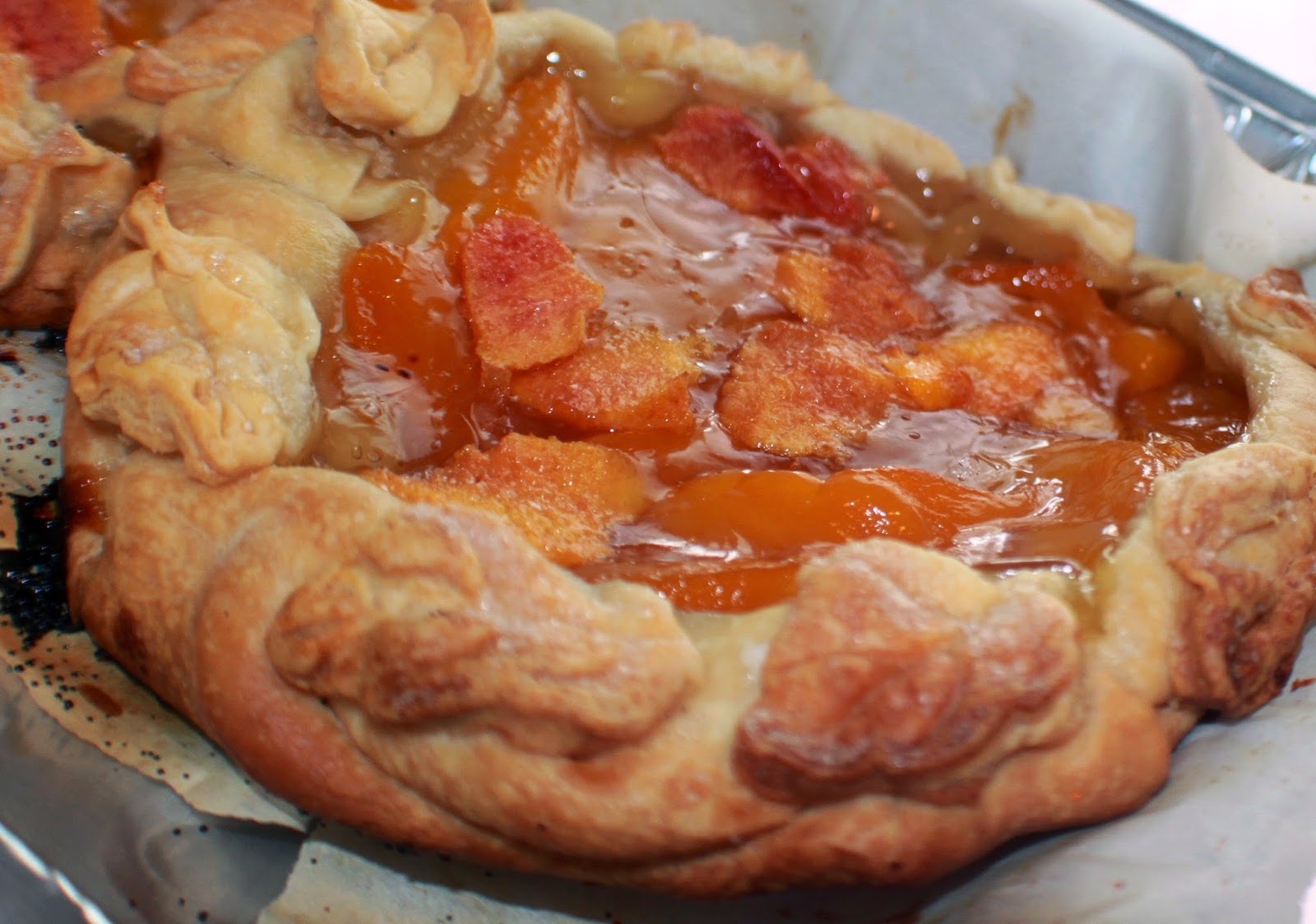 Peach Pear Galette Recipe What's Cookin' Italian Style Cuisine