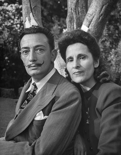 What Did Salvador Dali and Gala Dali Look Like  in 1945 