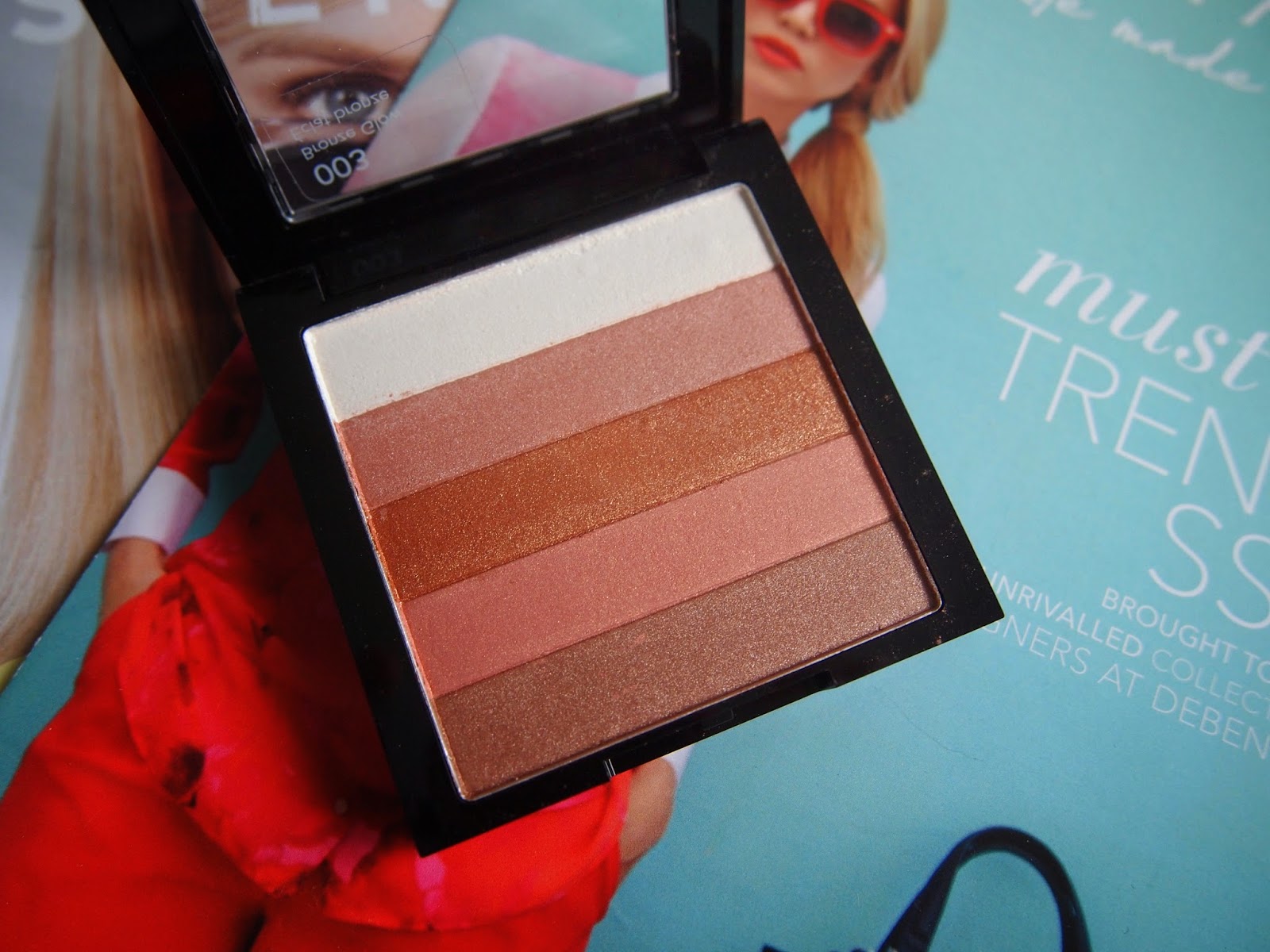 Livv. Revlon Highlighting Palette Bronze Glow.