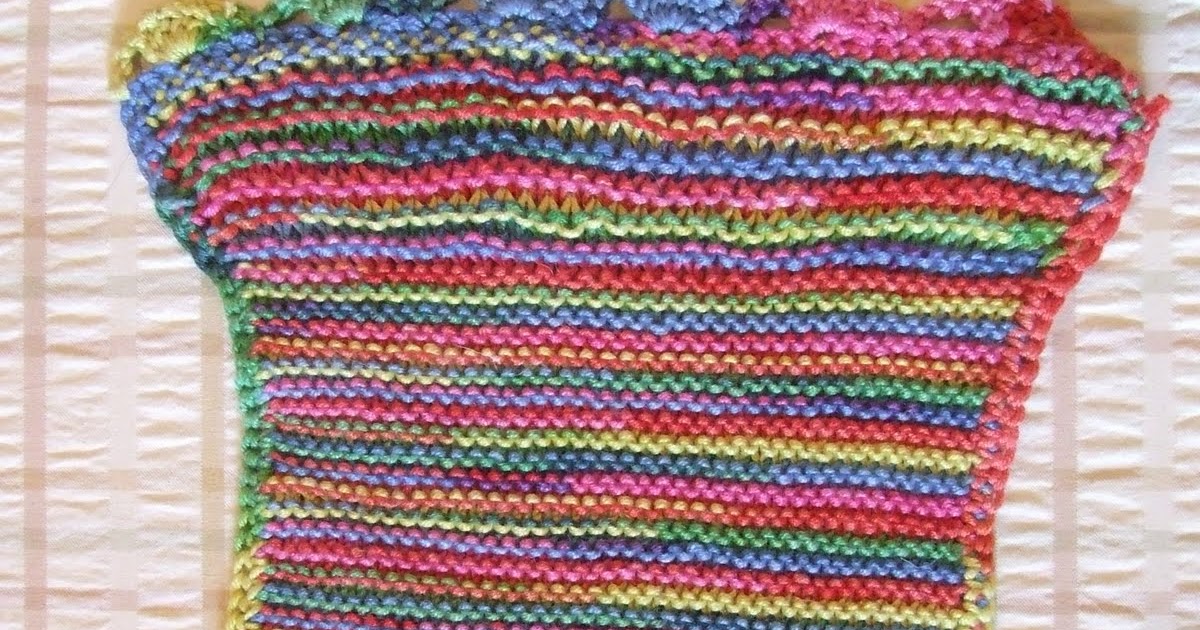 Lazy Mama Designs Lever knitting sample, or, how to fix your tension